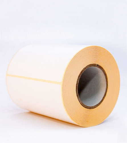 Самоклеящиеся этикетки без препринта 100 мм арт. 100х100/40-1000 Akzent Т.ЭКО