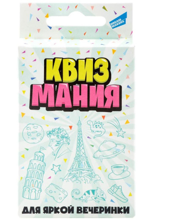 Игра детская настольная "Квизмания.Cards"